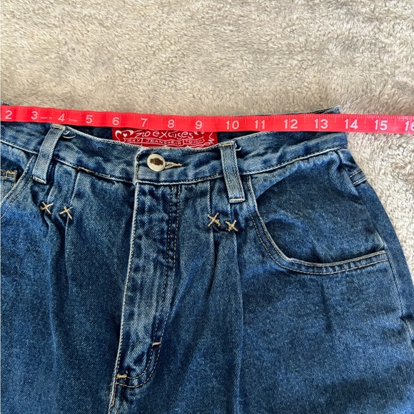 Vintage No Excuses Femme Fatale Jeans – High Waisted Mom Jeans – 80s/90s Y2K - Picture 8 of 14